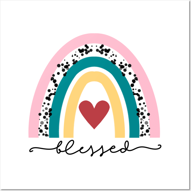 BLESSED Wall Art by MAYRAREINART